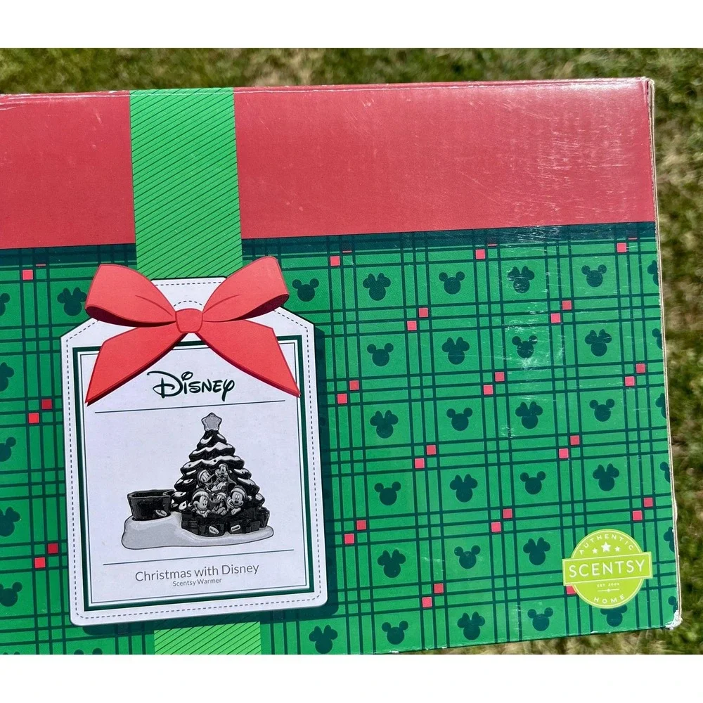 Disney Scentsy Christmas With Disney Wax Warmer Tree Mickey Minnie Goofy‎ Donald